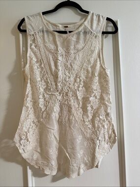 Free people lace tank
